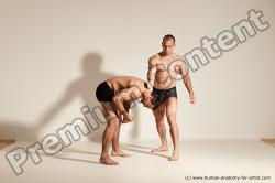 Fighting reference poses of Norbert & Radan